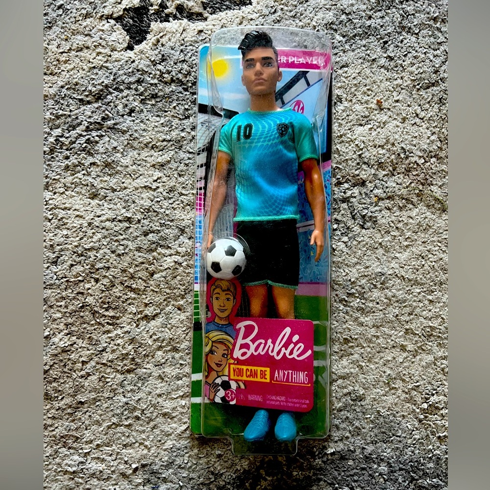 Soccer player Ken Barbie